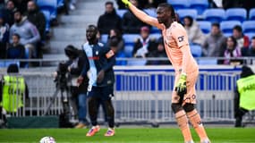 Mory Diaw lors de Lyon-Le Havre le 14 décembre 2025