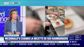 McDonald’s change la recette de ses hamburgers.