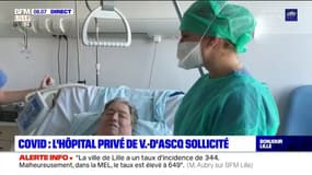 Deuxième vague: un service de réanimation ouvert dans un hôpital privé à Villeneuve-d'Ascq