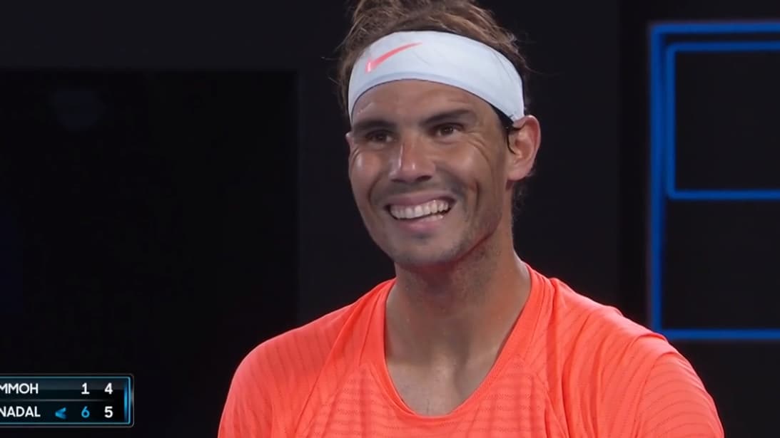 Rafael Nadal stupéfait par l'attitude d'une spectatrice