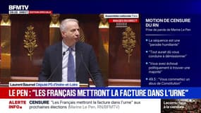 Budget: "La censure n'est ni une routine, ni un jeu", tonne Laurent Baumel, député PS 