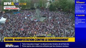 Serbie: les étudiants serbes manifestent contre le gouvernement à Kraljevo