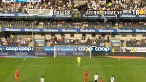 Le match entre Rosenborg et Lillestrom arrêté en raison des protestations des supporteurs contre le VAR, le 21 juillet 2024