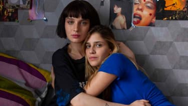Ludovica et Chiara, les deux héroïnes de "Baby"