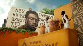 Une scène de "Black Panther: Wakanda Forever" rendant hommage à Chadwick Boseman