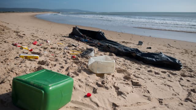 Une plage marocaine - Image d'illustration