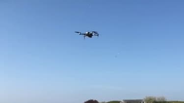 La gendarmerie utilise des drones pour faire respecter le confinement sur le littoral.