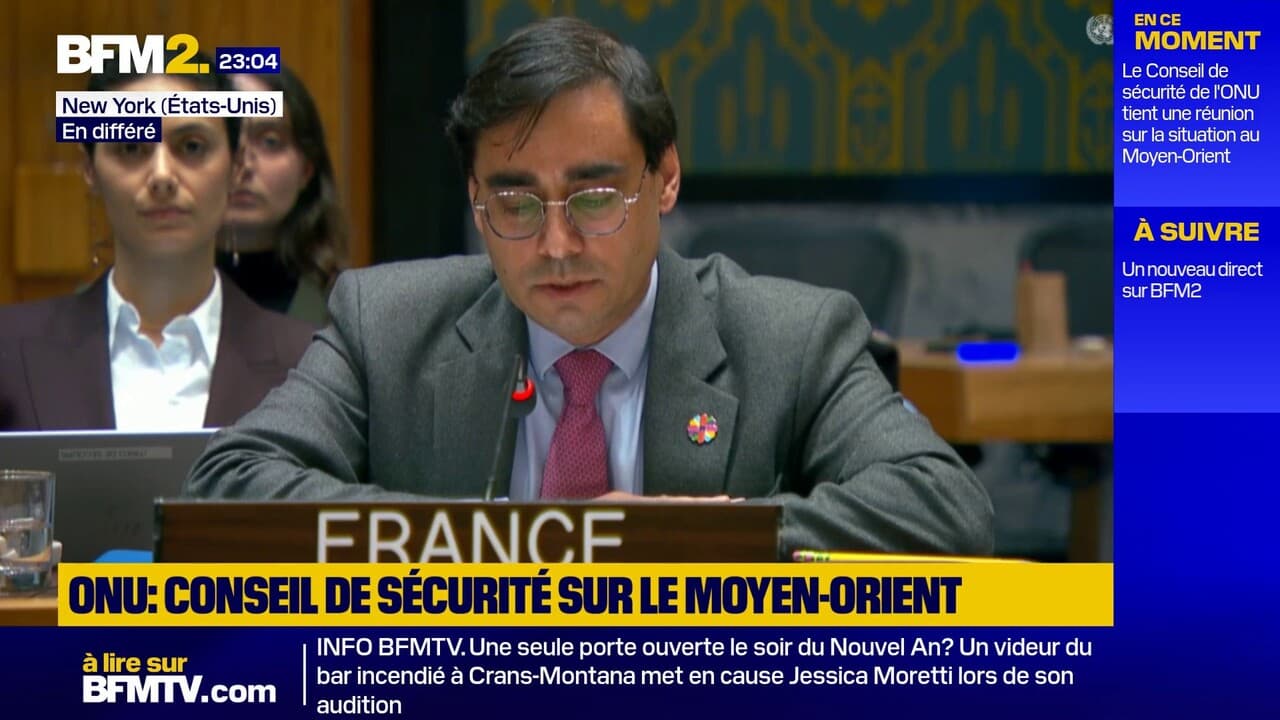 La France à l'ONU "condamne fermement les décisions du cabinet de sécurité israélien visant à étendre le contrôle d’Israël sur la Cisjordanie" Kép