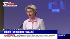 "Les négociations ont été très difficiles": Ursula Von der Leyen et Michel Barnier confirme la finalisation d'un accord sur le Brexit