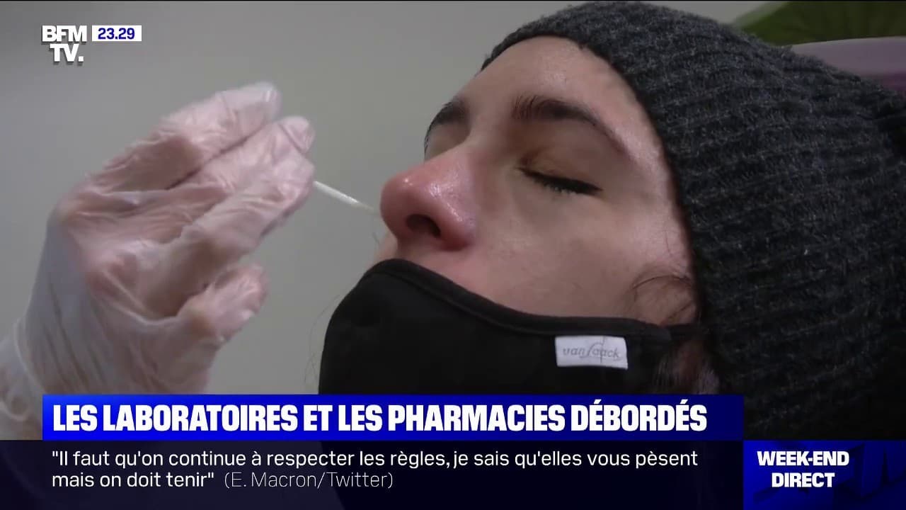 Tests Covid les laboratoires et les pharmacies débordés