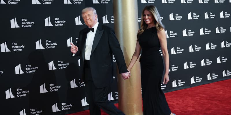 Donald et Melania Trump au Kennedy Center le 12 juin 2025 à Washington
