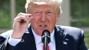 Donald Trump le 1er juin 2017 à la Maison Blanche à Washington