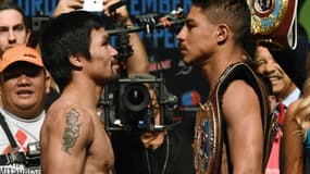 Manny Pacquiao et Jessie Vargas
