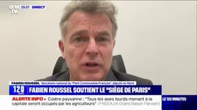 Blocages des agriculteurs: "J'appelle à la convergence des colères", affirme Fabien Roussel (PCF)