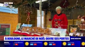 Boulogne: le marché de Noël ouvre ses portes