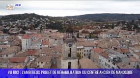 VU DICI : L'ambitieux projet de réhabilitation du centre ancien de Manosque