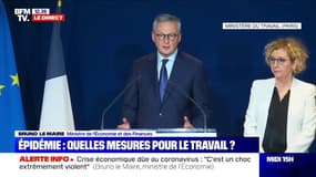 L'épidémie de coronavirus est un "choc très violent" pour certains secteurs, selon Bruno le Maire 