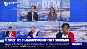 Les escrimeurs français champions olympiques au fleuret témoignent sur BFMTV