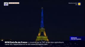 Paris: la Tour Eiffel aux couleurs de l'Ukraine ce jeudi