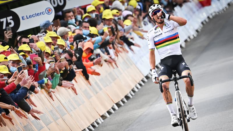 Tour de France: des points de suture pour Alaphilippe après la 1ère étape