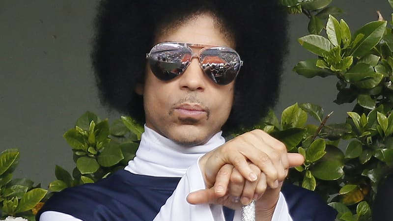 Le chanteur Prince, en juin 2014.