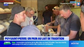 Hautes-Alpes: la fête du pain au lait bat son plein à Puy-Saint-Pierre