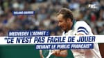Roland-Garros : "Ce n'est pas facile de jouer devant le public français", admet Medvedev