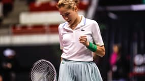 Andreeva au tournoi de Lyon en février 2023.