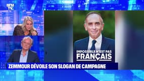 Zemmour dévoile son slogan de campagne - 03/12