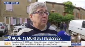 Inondations dans l'Aude: "J'ai perdu tout le bas de ma maison, il n'y a plus rien à récupérer"