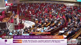 Retraites: les députés iront-ils jusqu'à l'examen de l'article 7?