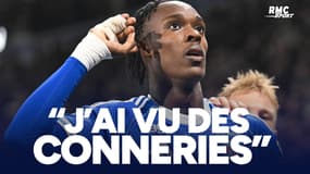 "Qu'ils continuent à dire des conneries", Emegha avait des messages à faire passer après son doublé