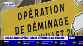 Une grande opération de déminage au Touquet