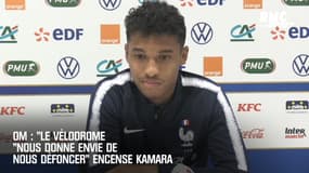 OM : "Le Vélodrome nous donne envie de nous défoncer" encense Kamara