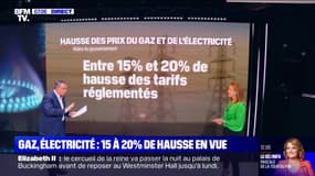 Nouveau bouclier tarifaire: vers une hausse de 15 à 20% des prix de l'énergie