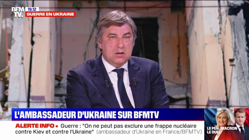 Vadym Omelchenko, ambassadeur d'Ukraine en France: 