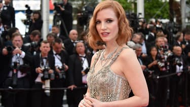 Jessica Chastain à Cannes en mai 2016