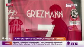 À Mâcon, fief de Griezmann, l'annonce de sa retraite internationale surprend 