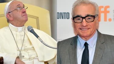 Le pape François et Martin Scorsese