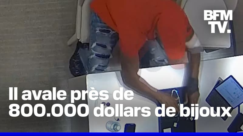 La police américaine récupère près de 800.000 euros de bijoux qu'un voleur avait avalés