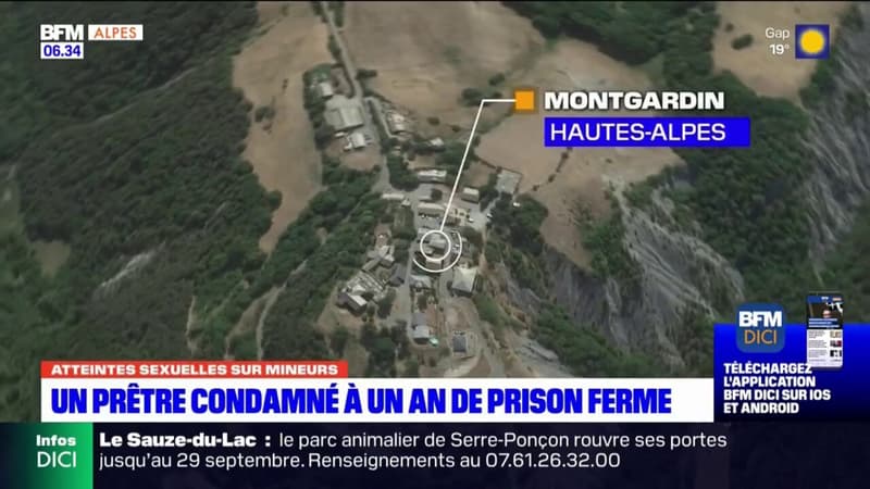 Montgardin: un prêtre condamné à un an de prison ferme pour atteintes sexuelles sur mineurs