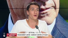 "Quand Nicolas Sarkozy parle, on a l’impression d’entendre un parrain de la mafia, cigare en bouche, verre de whisky à la main, allongé dans une chaise longue en train de caresser son chat !" Maxime Lledo