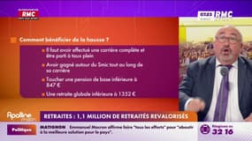 Retraites : 1,1 million de retraités revalorisés