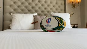 Aucun détail n'est laissé au hasard à l'hôtel des Sablettes pour l'accueil des joueurs sud-africains.