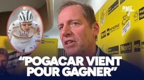 Paris-Roubaix : "Pogacar vient pour gagner" prévient Prudhomme