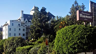 L'hôtel Château Marmont à Los Angeles.