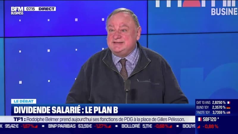 Nicolas Doze face à Jean-Marc Daniel : Le plan B pour le dividende salarié - 13/02