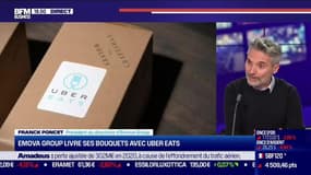 Franck Poncet (Emova Group) : Emova Group livre ses bouquets avec Uber Eats - 26/02