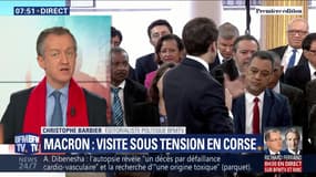 L'édito de Christophe Barbier: Macron, visite sous tension en Corse