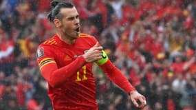Gareth Bale lors de pays de Galles-Ukraine